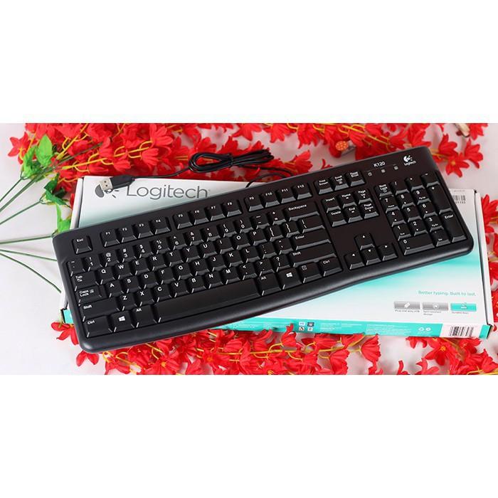 Bàn phím Logitech K120 có dây - Hàng chính hãng