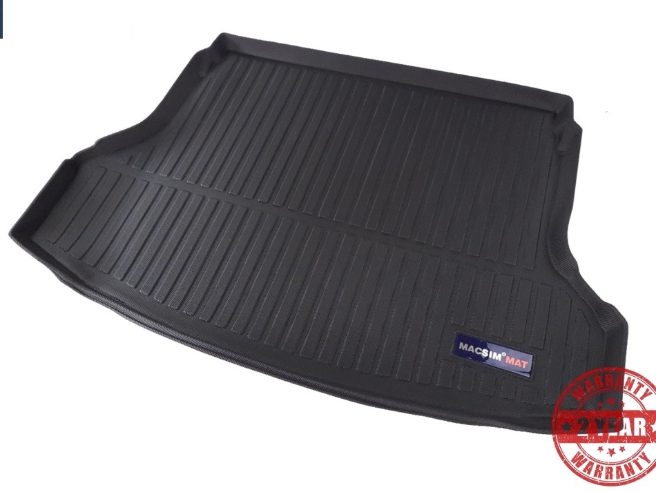 Thảm lót cốp xe ô tô Nissan X trail 2014-2017 nhãn hiệu Macsim chất liệu TPV cao cấp màu đen(088)