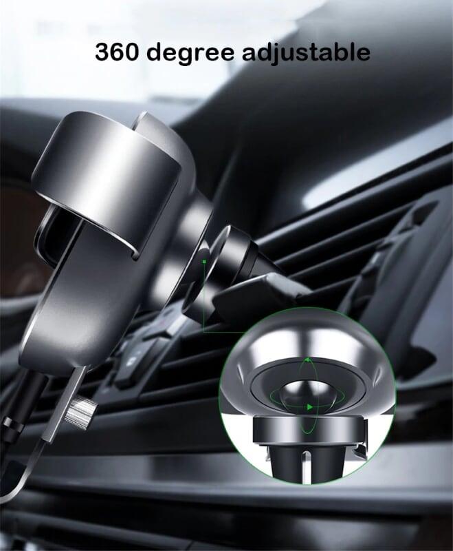 Ugreen UG50583CD157TK 10W màu Đen Sạc điện thoại không dây trên xe hơi - HÀNG CHÍNH HÃNG