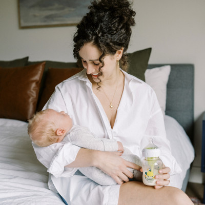 [ WB51620 ] Bình sữa tùy chọn cổ rộng nhựa PPSU 150ml Dr.Brown