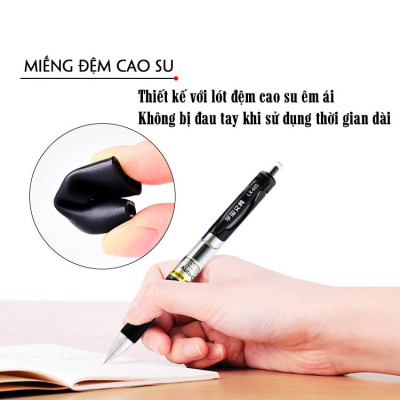 Bút Bi Gel Ngòi 0.5mm Cao Cấp Đen Xanh Đỏ Legaxi