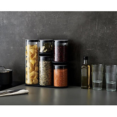 SET ĐỰNG THỰC PHẨM THUỶ TINH 5 MÓN JOSEPH PODIUM STEEL 95035 Hàng chính hãng