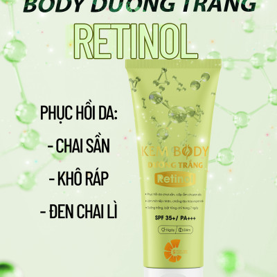 Chăm Sóc Da - C SKIN.02 - BODY LOTION RETINOL - Dưỡng Trắng Cấp Ẩm Chuyên Sâu