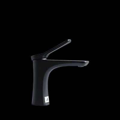 Vòi lavabo nóng lạnh đồng mạ PVD đen Juno sofa Teady VCT- 2005DA 