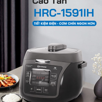 Nồi Cơm Điện Cao Tần HAMM HRC-1591IH (1.8 lít) - Hàng Chính Hãng