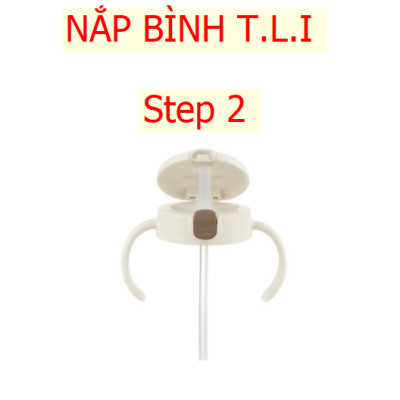 Nắp bình ống hút TLI Richell Nhật Bản - bước 2 | Baby