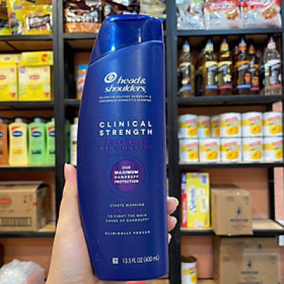 Dầu gội đầu  Head&Shoulders Clinical Strength Advanced 400ml - USA