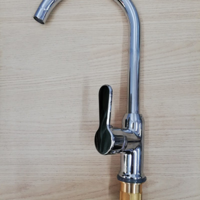 Vòi rửa chén nóng lạnh inox 304 gắn chậu Water Heart VC 12