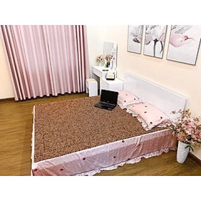 Chiếu Hạt Gỗ Hương Cao Cấp - Kích Thước 2,2mx2m hạt 1.2cm ( video , hình thật )