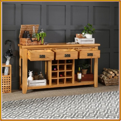 Kệ Rựu 3 Ngăn Kéo Tundo 120 x 40 x 80 cm