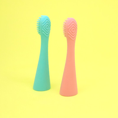 Đầu bàn chải silicon thay thế cho bé Marcus & Marcus - Xanh dương