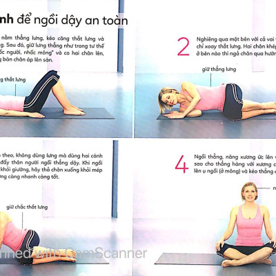 Sách Lò Xo - 15 Phút Tập Lưng (Kèm 1 DVD)