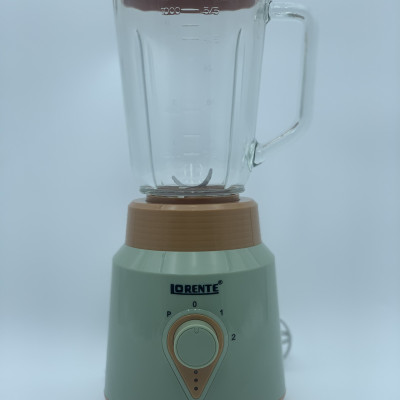 Máy xay sinh tố đa năng kèm bình giữ nhiệt Lorente LT-2626 màu vàng xanh - Hàng Chính Hãng