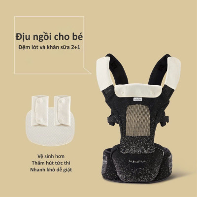 ĐỊU NGỒI ĐA NĂNG CHO BÉ 5IN1 KU-PLUS - KU2563