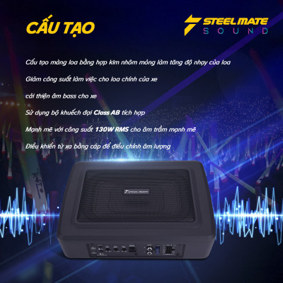 Loa Sub gầm AS-MTONE CHÍNH HÃNG BẢO HÀNH 36 THÁNG