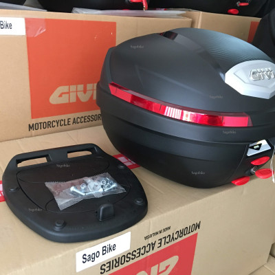 Thùng givi B270N, baga SRX (S) lắp cho xe NVX 155 VVA