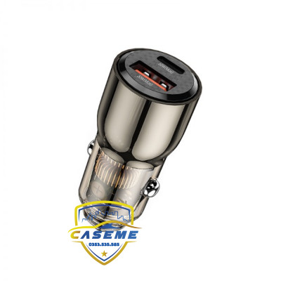 Tẩu Sạc GEEK 95W QC012 - 2 Cổng Sạc USB A + USB C - Sạc Nhanh PD+QC