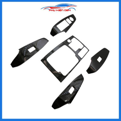 Ốp nội thất Mazda 3 2017-2018-2019 vân Titan bảo vệ chống trầy xước và làm đẹp xe