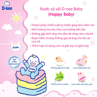 Nước Xả Quần Áo Cho Bé D-nee