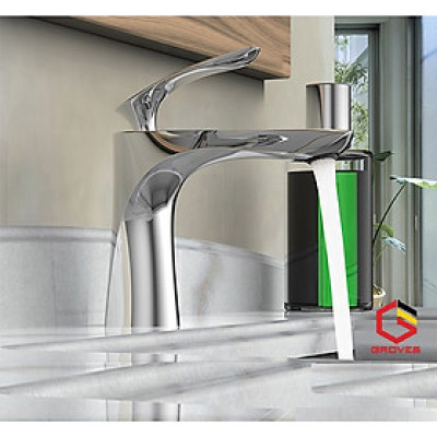 Vòi rửa mặt tay lá GR5110B