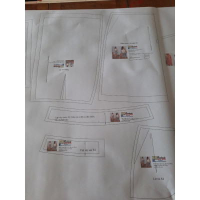 Rập giấy A0 mã 459 (BẢN VẼ) - Rập đầm