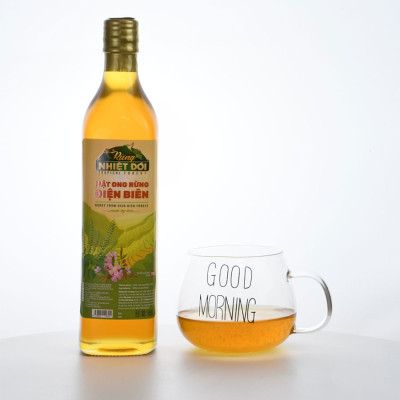 Combo Mua 3 chai Mật ong nguyên chất Rừng Điện Biên 720g tặng 1 chai Mật ong nguyên chất Rừng Nhiệt Đới 700g