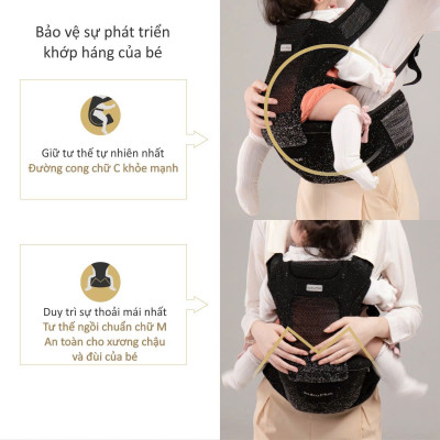 ĐỊU NGỒI ĐA NĂNG CHO BÉ 5IN1 KU-PLUS - KU2563