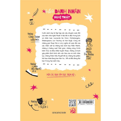 Những Cuộc Đời Lớn - Các Danh Nhân Nghệ Thuật -  Catmint Books, trẻ