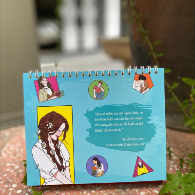 Lịch Để Bàn 2023 - Mật Mã Hạnh Phúc ( Bách Việt )