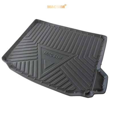 Lót cốp xe ô tô (qd) BMW X3 2018-2023 chất liệu TPV thương hiệu Macsim màu đen