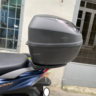 Thùng Givi E250N2 kèm đế và ốc gắn cho xe Vision 2022, thùng xe Vision 2022 mới