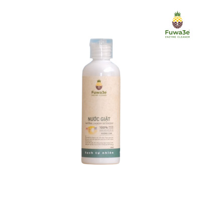 Nước giặt quần áo hữu cơ Fuwa3e an toàn cho bé chuyên giặt lụa hương cam 100ml