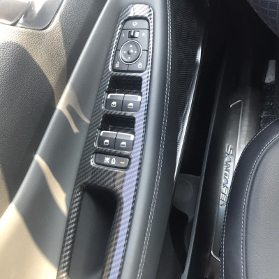 Bộ Ốp Nội Thất Vân Các Bon Dành Cho Huyndai Santafe 2019/2020