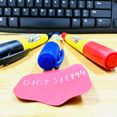 Viết Lông Dầu Baoke 2908 Hàng Chính Hãng 2 Đầu Bút To Và Nhỏ Thuận Lợi Khi Dùng