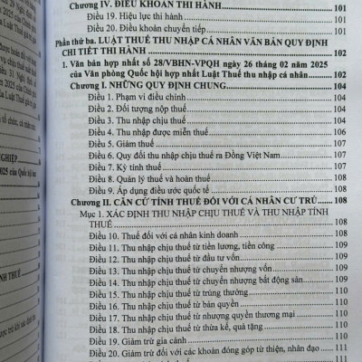 Sách Luật Thuế - Thuế Giá Trị Gia Tăng, Thu Nhập Doanh Nghiệp, Thuế Thu Nhập Cá Nhân (V2619T)