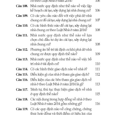 Tư Vấn, Phổ Biến Và Áp Dụng Pháp Luật Nhà Ở