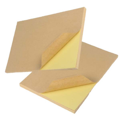 Decal Da Bò A4 Xấp 100 Tờ, Decal Giấy Da Bò