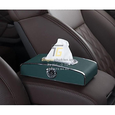 Hộp đựng khăn giấy 3 trong 1 trên Ô tô, Xe hơi