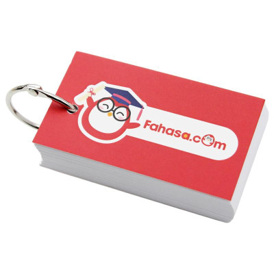 Flash Card Hình Cánh Cụt 50 tờ Khổ 7x14 - Fahasa