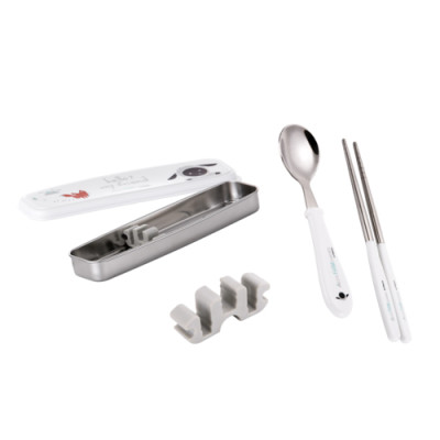 Bộ muỗng đũa tập ăn STENLOCK cho bé (Chính hãng Hàn Quốc)