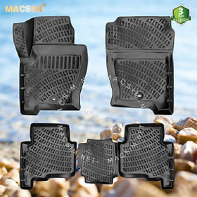 Thảm lót sàn ô tô nhựa TPU Silicon Land Rover Discovery III second generation (L319) 2004-2009 Nhãn hiệu Macsim