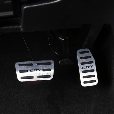 Bộ ốp bọc chân ga, chân phanh cho xe Honda City 2015-2019