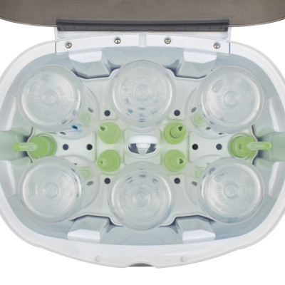 [ AC043 ] Máy tiệt trùng bình sữa, phụ kiện của bình sữa bằng hơi nước Dr. Brown’s