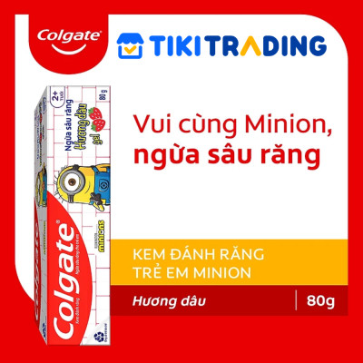 Kem đánh răng Colgate trẻ em Minion 80g