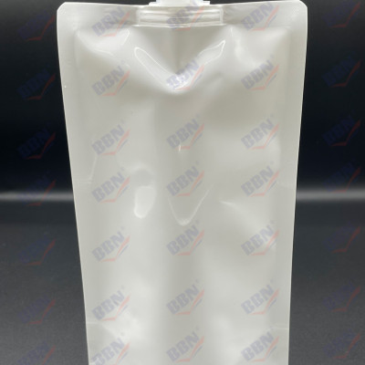 100 túi đáy đứng nắp vặn trắng sữa 500ml 13.5 x 22.5cm