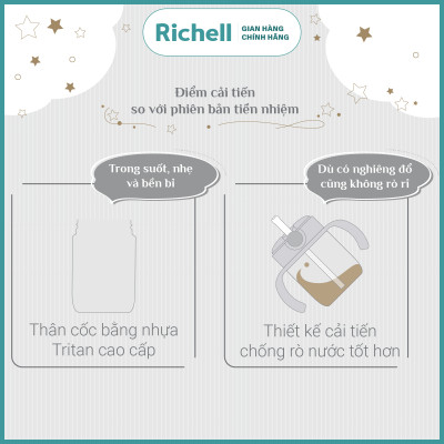 Gioăng chống rò rỉ nước P-7 AXSTARS Richell Nhật Bản - 2 cái | Baby