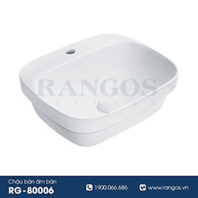 CHẬU RỬA LAVABO ĐẶT BÀN RANGOS RG-80010B