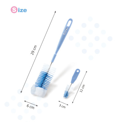 BỘ 2 CỌ RỬA BÌNH SỮA KUKU KU5302