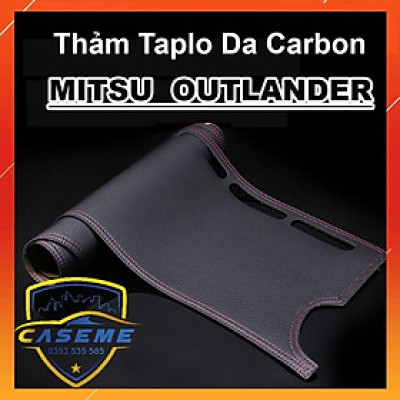 Thảm Taplo Da Vân Carbon Xe Outlander đời 2013-2020