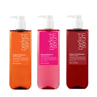 Dầu gội Serum dưỡng tóc mềm mượt, vào nếp, hỗ trợ phục hồi tóc hư tổn Mise en Scène Shampoo Hàn Quốc 680ml